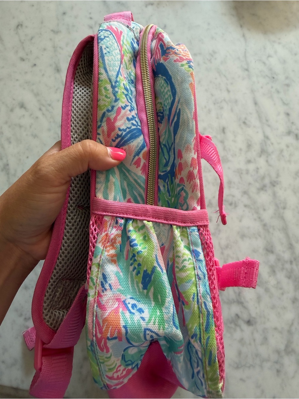 Pottery Barn Kids Lilly Pulitzer Backpack Mini Size - Picture 5 of 11